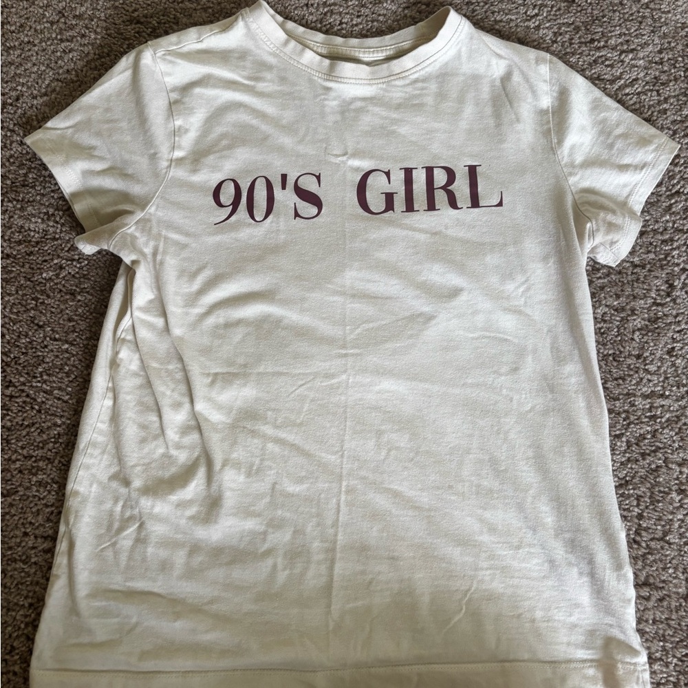 90's Girl Cream Women’s T-Shirt